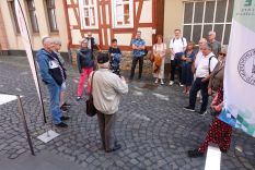 Erstmals begann das Abi-Treffen mit einer Stadtführung. Klick zur Vergrößerung.