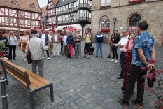 ... führte über den Marktplatz ... Klick zur Vergrößerung.