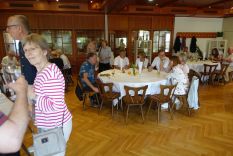 Am Tisch: Thomas, Harry, Heidi, Andreas, Susanne, Liane. Klick zur Vergrößerung.